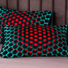Load image into Gallery viewer, 3D Y2K Stereoscopic Quilt Doona Duvet Cover Pillow Case Set with Dense Holes Pattern