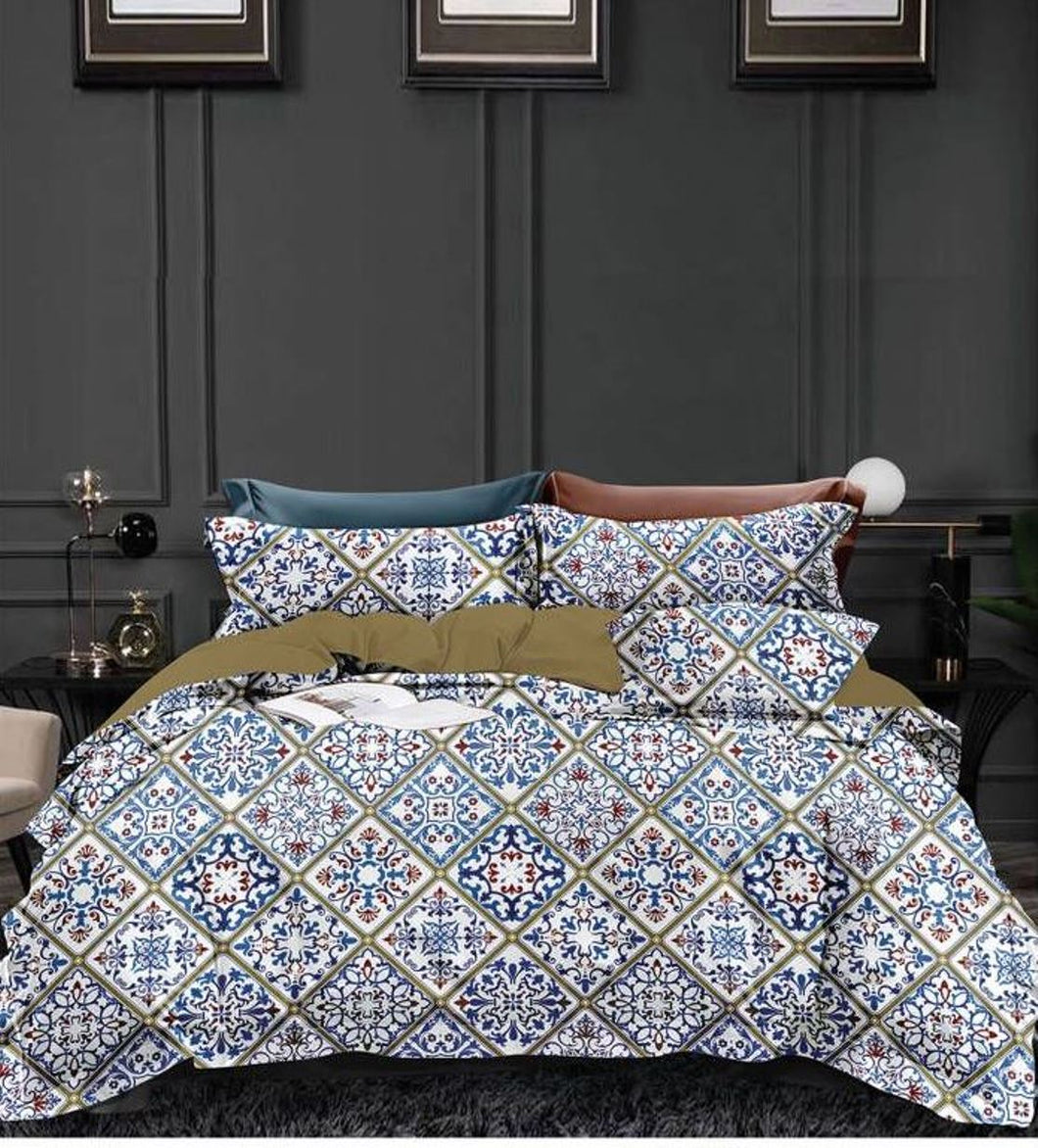 Mandala Quilt Doona Duvet Cover Pillow Case Set