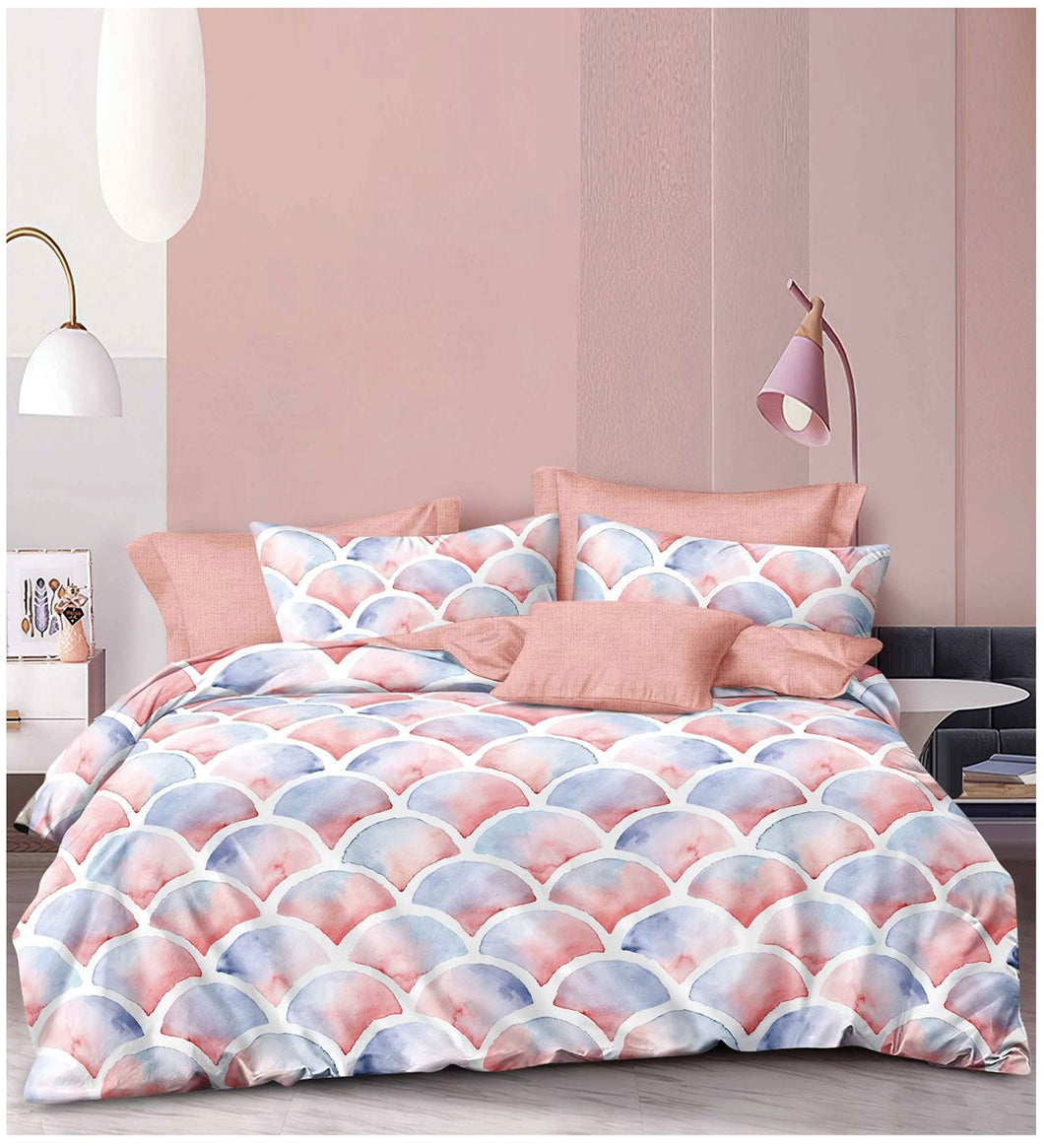 Mermaid Scales Quilt Doona Duvet Cover Pillow Case Set