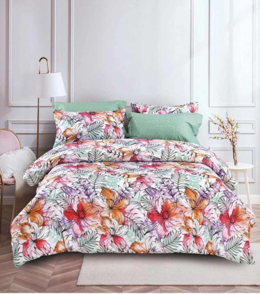 Summer Quilt Doona Duvet Cover Pillow Case Set